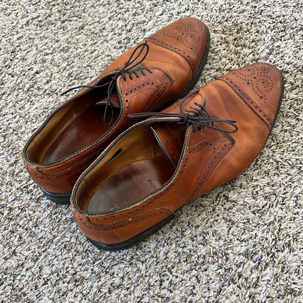 Allen Edmund Sanford Leather Dress Shoes